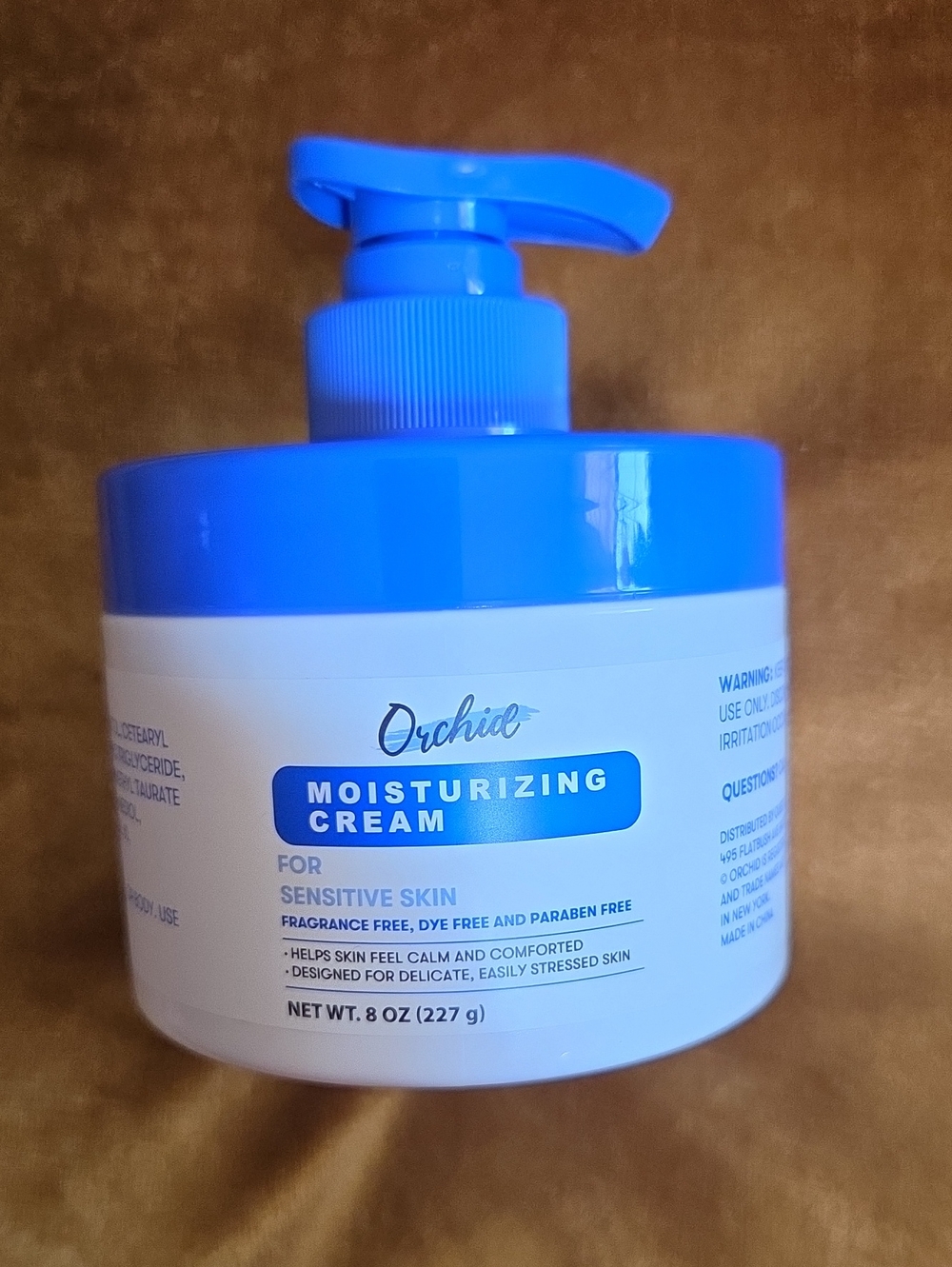 Orchid Moisturizing Cream for Sensitive Skin